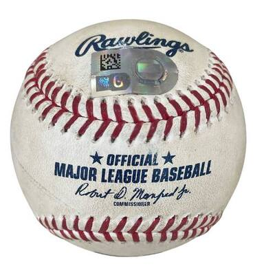 Photo of Authenticated Game Used Baseball: Charlotte Knights v. Memphis Redbirds (9/23/2023)