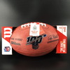 NFL - Bills Tremaine Edmunds Signed Authentic Football W/ 100 Seasons Logo