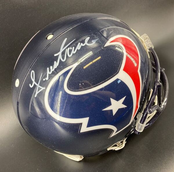 NFL - Texans John Metchie signed helmet