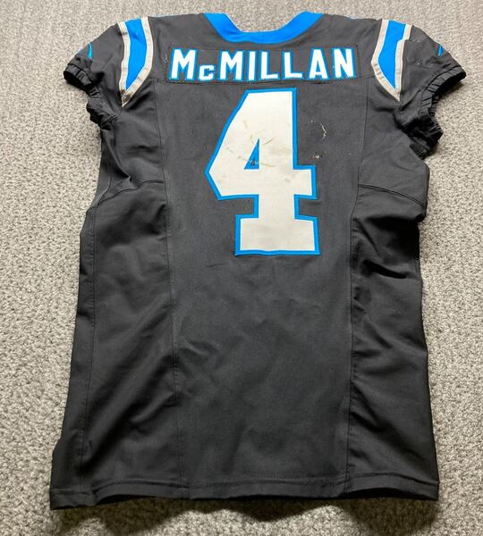 STS - Panthers Tetairoa McMillan Game Worn Jersey (11/09/2025) Size 40 (...