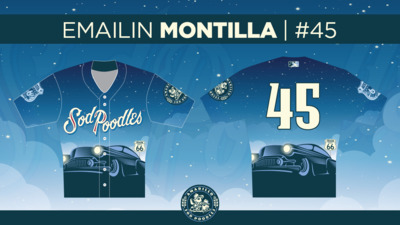 #45 Emailin Montilla Route 66 Jersey