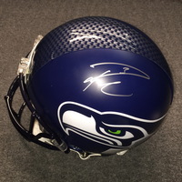 NFL - Seahawks Russell Wilson signed Seahawks proline helmet