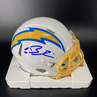 NFL - Chargers Brenden Rice Signed Mini Helmet