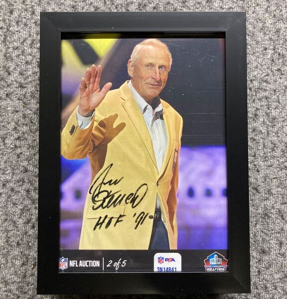HOF - Chiefs Jan Stenerud NFL Auction Exclusive Signed 5x7 Photo Individ...