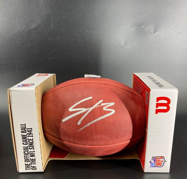 NFL - Rams Stetson Bennett Signed Authentic Football