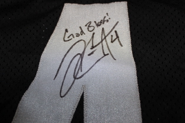 derek carr signed jersey