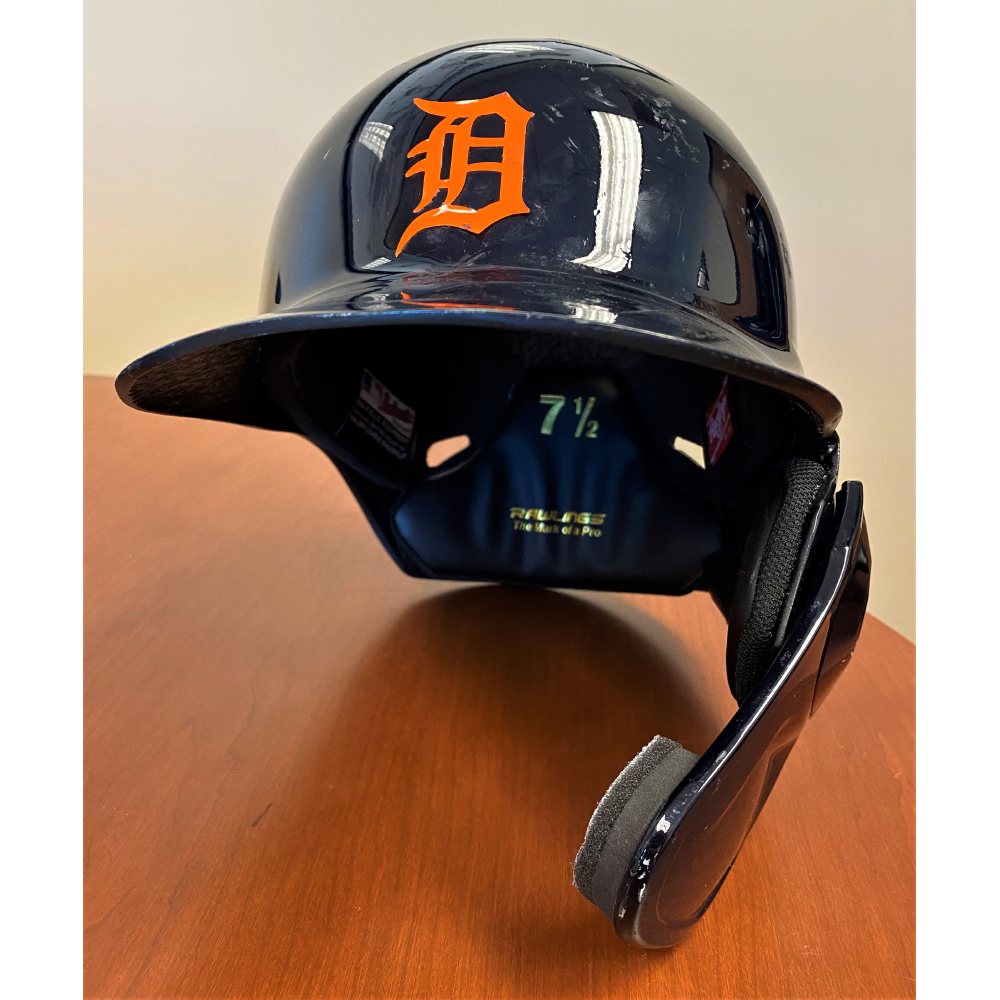 24 Detroit Tigers TeamIssued 2020 Road Batting Helmet (MLB