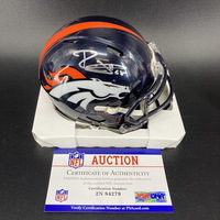 Broncos - Ronald Leary Signed Mini Helmet