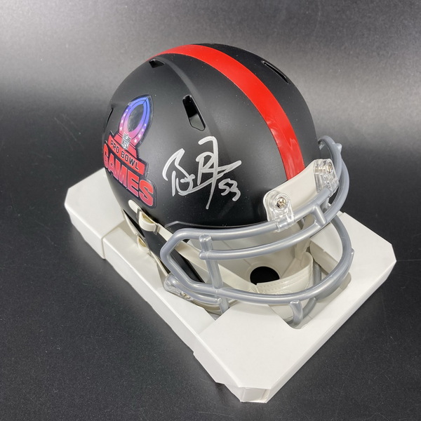 NFL - Panthers Brian Burns Signed Pro Bowl Mini Helmet