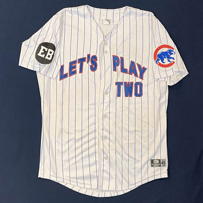 MYRTLE BEACH PELICANS LET'S PLAY TWO JERSEY #6 SIZE 46