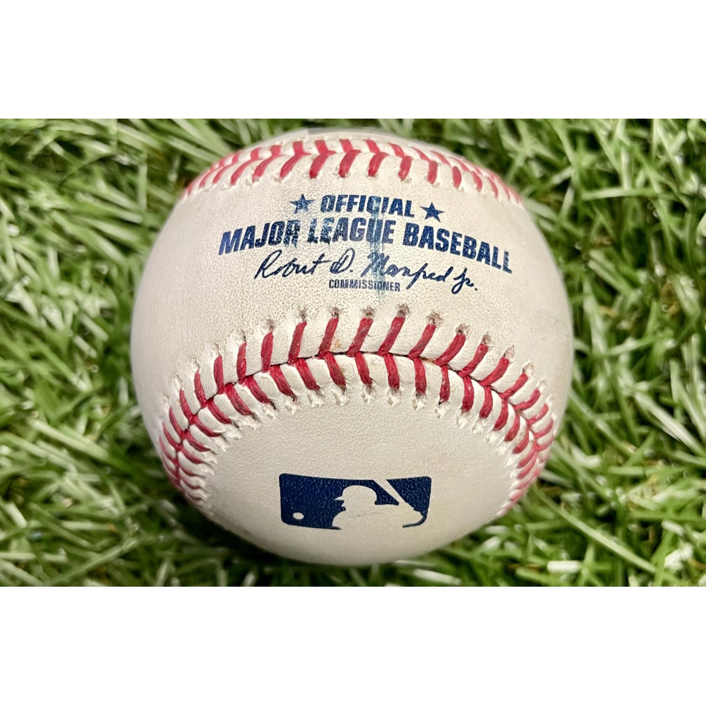 Game Used Baseball Christian Pache Little League Home Run (RBI Single