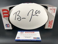 NFL - Titans Ben Jones Signed Panel Ball with Pro Bowl Logo