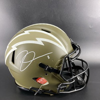 NFL - Chargers Derwin James Signed Authentic STS Speed Helmet