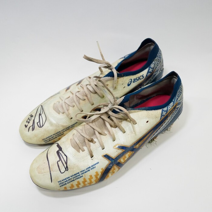 Photo of Sualauvi Fa'alogo Melbourne Storm 2026 Signed Player Worn Boots