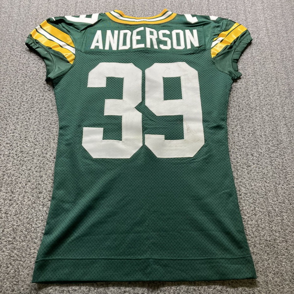 Sao Paulo Game - Packers Zayne Anderson Game Worn Jersey 9.6.24 Size 44 ...
