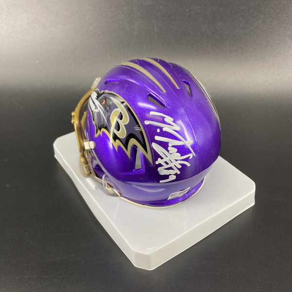 NFL - Ravens Mark Andrews Signed Flash Mini Helmet