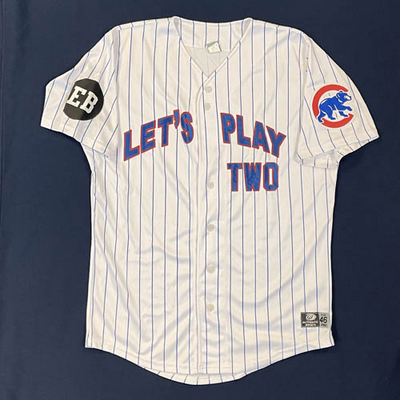 MYRTLE BEACH PELICANS LET'S PLAY TWO JERSEY #7 SIZE 46