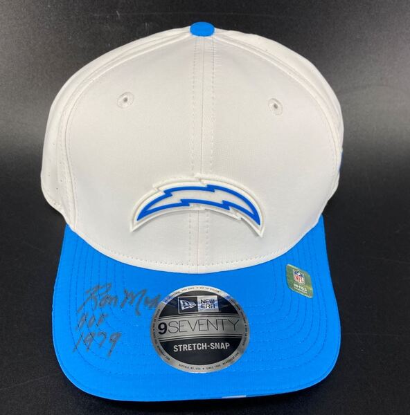 HOF - Chargers Ron Mix Signed Hat