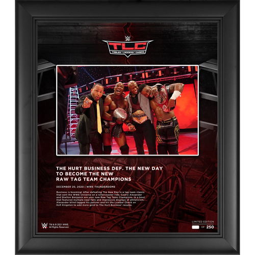 The Hurt Business Framed 15'' x 17'' 2020 TLC Collage - #1 of a Limited Edition of 250