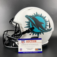 NFL - Dolphins Erik Ezukanma signed Lunar Eclipse Helmet - signed "...