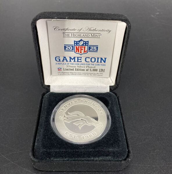 Blank - Broncos 2025 Commemorative Game Coin