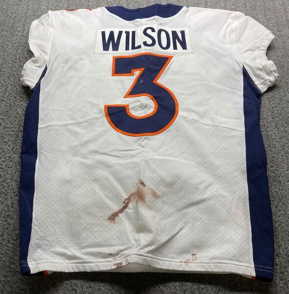 STS - Broncos Russell Wilson Game Worn Jersey (11/13/23) Size 46 with Ca...