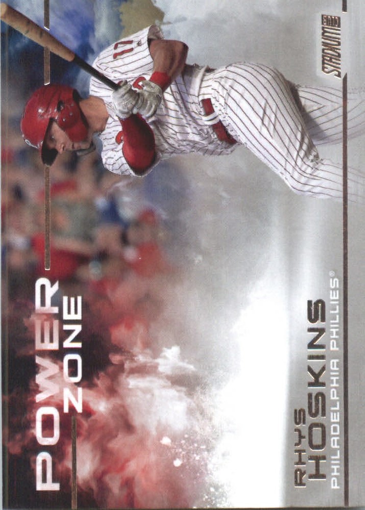 2019 Stadium Club Power Zone #PZ17 Rhys Hoskins