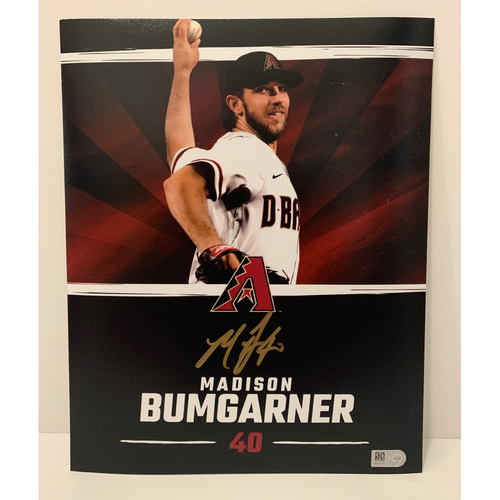 Madison Bumgarner Autographed 8x10 Photo
