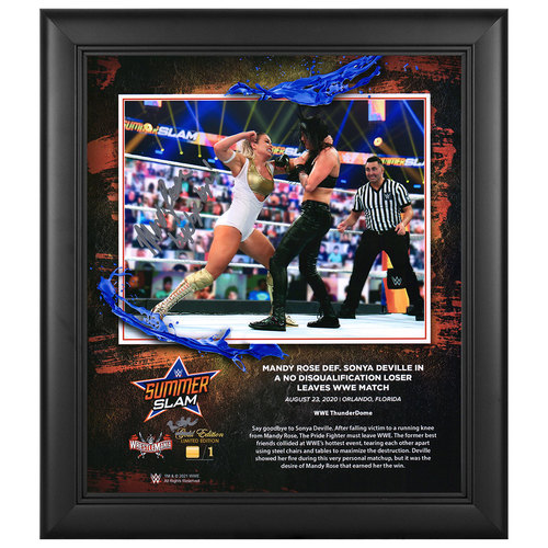 Mandy Rose SIGNED Custom