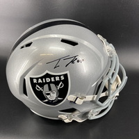 Shriners - Raiders Tre Tucker Signed Replica Helmet