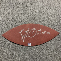 NFL - Chargers Shawne Merriman Signed Authentic Panel (Signed Lights Out)