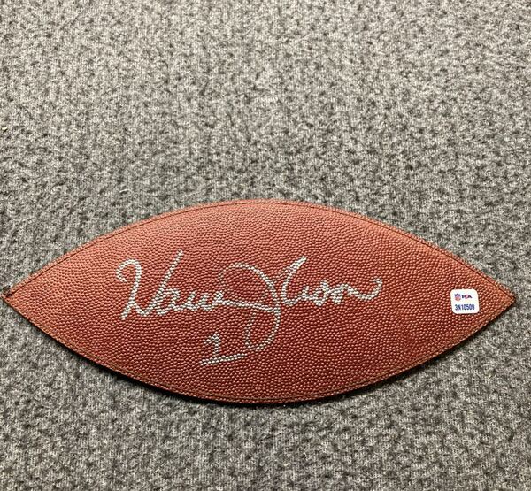 NFL - Seahawks Warren Moon Signed Authentic Panel