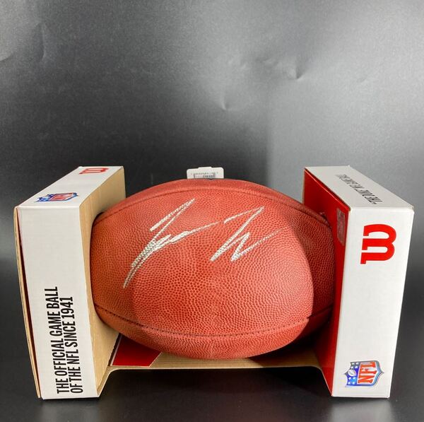 NFL - Raiders Tyree Wilson signed authentic football