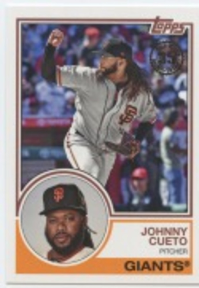 2018 Topps Update '83 Topps #8332 Johnny Cueto