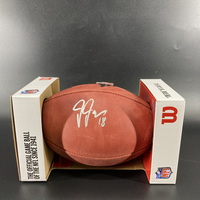NFL - Vikings Justin Jefferson Signed Authentic Football with Vikings Logo