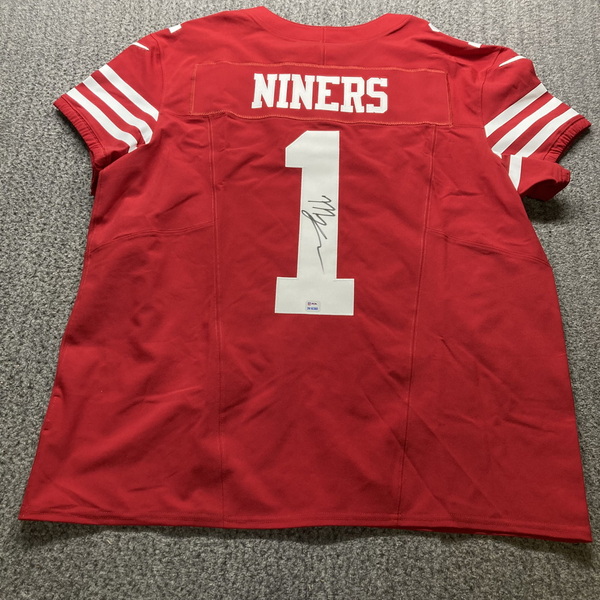 NFL - 49ers Mykel Williams Signed #1 Draft Jersey