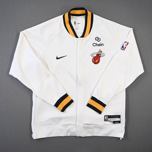 Image of Butler, Jimmy - Miami Heat - Game-Issued City Edition Jacket - 2022-23 NBA Season