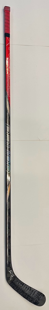 #72 Alex Vlasic Game Used Stick - Autographed - Chicago Blackhawks