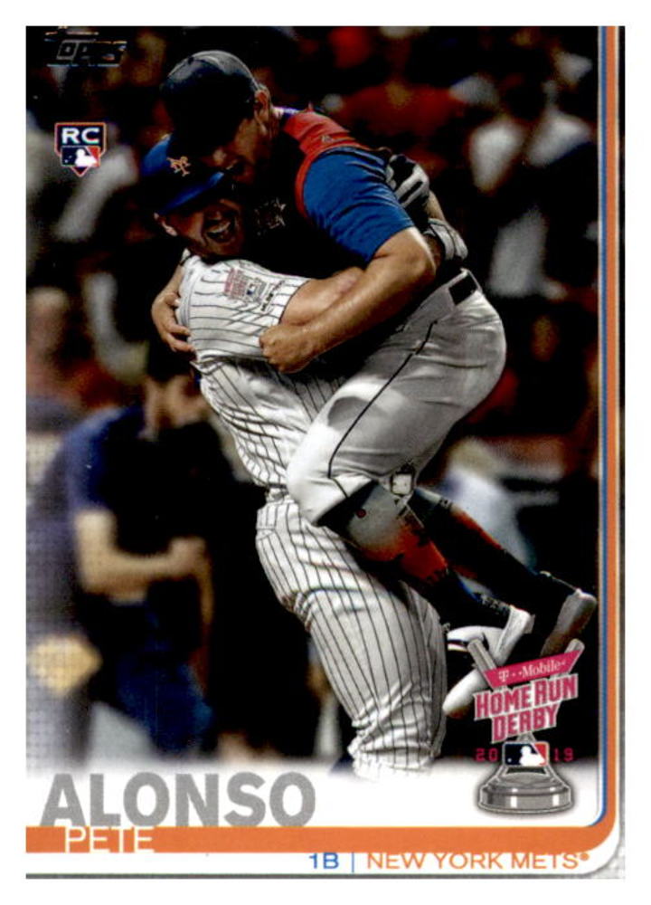 2019 Topps Update #US262 Pete Alonso Rookie Card Home Run Derby