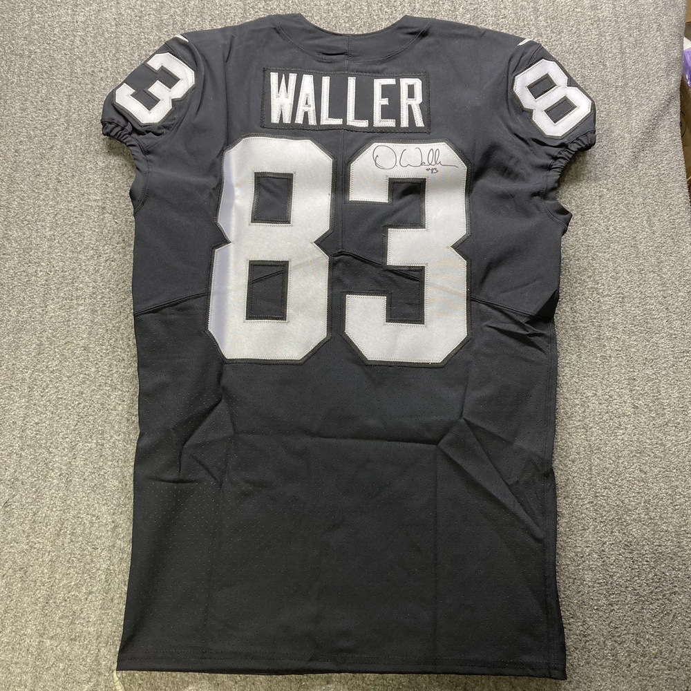 NFL Raiders Darren Waller Signed Authentic Jersey Size 46 The