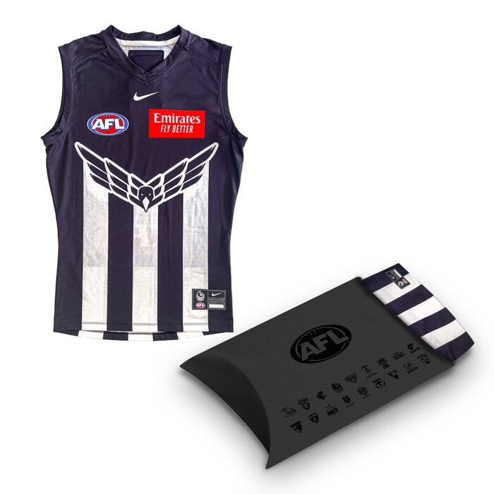 Oleg Markov #37 Collingwood 2023 Player Issue Swoop Guernsey  