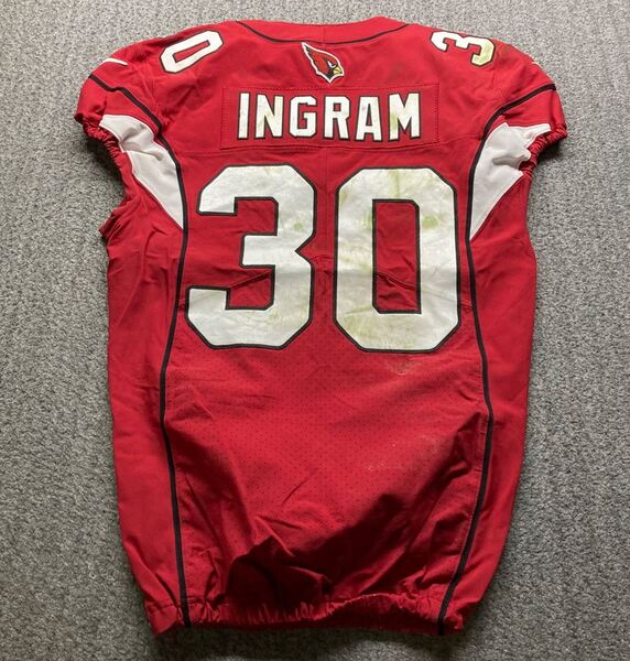 International Series - Cardinals Keaontay Ingram Game Worn Jersey Size (...