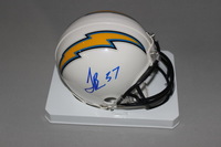 Chargers - Jatavis Brown signed Chargers mini helmet