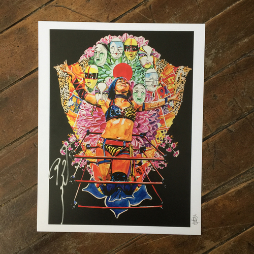 Asuka SIGNED 11 x 14 Rob Schamberger Print