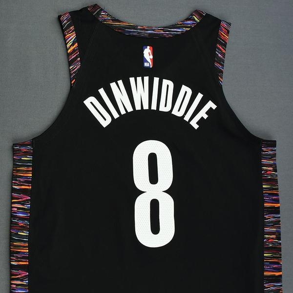 Spencer Dinwiddie - Brooklyn Nets - Game-Worn City Edition Jersey - 2018-19 Season | NBA Auctions