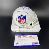 NFL - Cowboys Marquese Bell Signed NFL Shield Mini Helmet