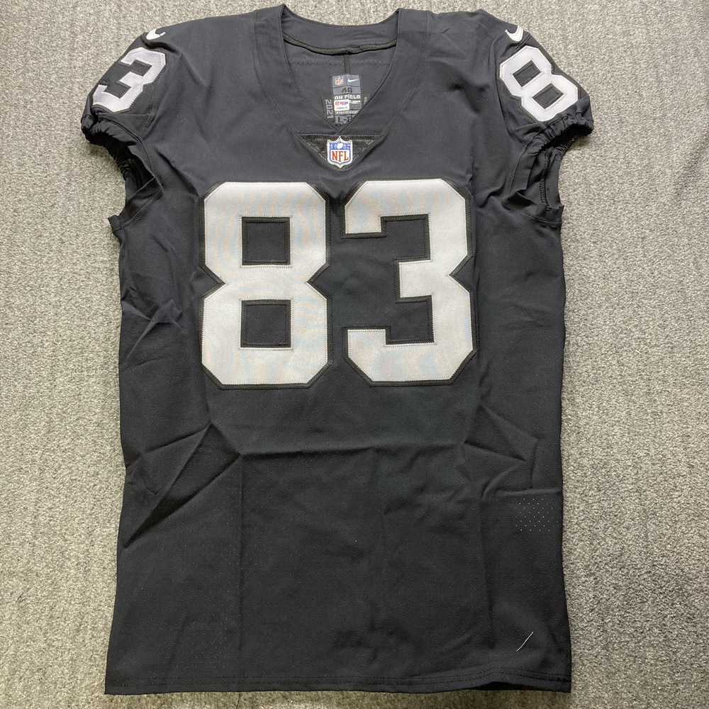 NFL Raiders Darren Waller Signed Authentic Jersey Size 46 The