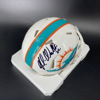 Dolphins - Mark Walton Signed Mini Helmet