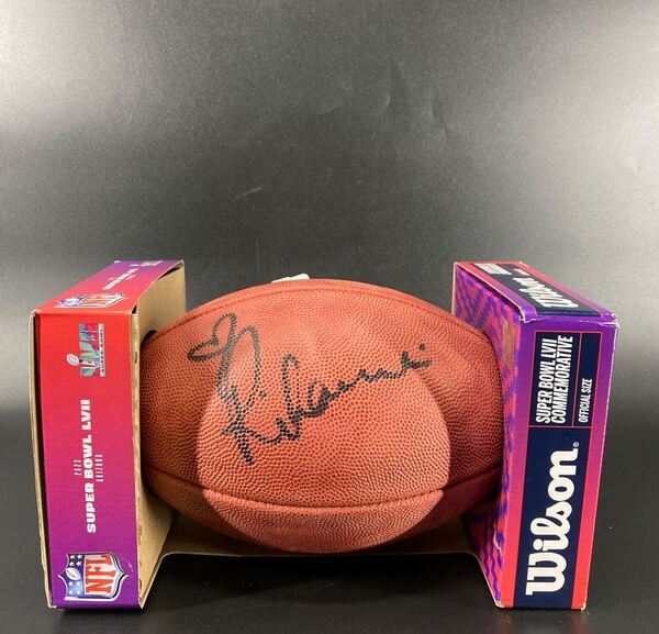 NFL - Superstar Singer Rihanna Signed Authentic Football With Super Bowl...