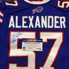 BILLS - LORENZO ALEXANDER SIGNED AUTHENTIC BILLS JERSEY - SIZE 42